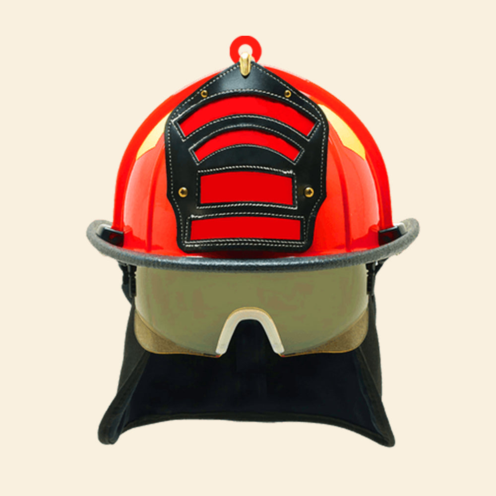 Personalized Firefighter Helmet Keychain-Gift For Firefighter