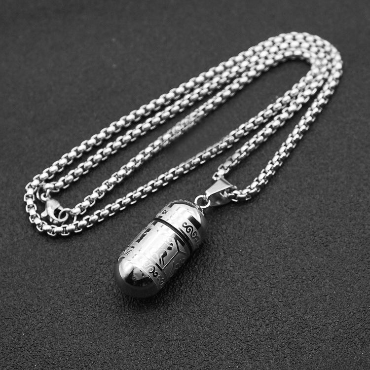 Sealed  Storage Locket With Urn Necklaces For Ashes With Custom Name & Date