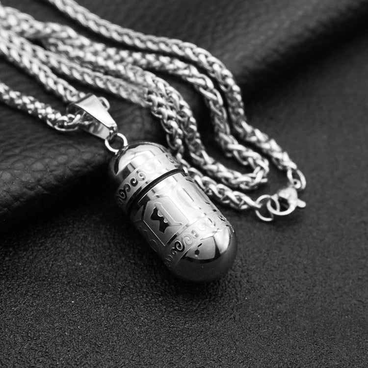 Sealed  Storage Locket With Urn Necklaces For Ashes With Custom Name & Date