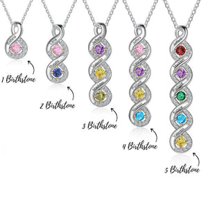 Birthstone Necklace for Mom, Personalized Jewelry, Gifts for Her