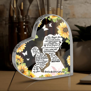 Love Between a mother & Daughter is forever- Acrylic Plaque