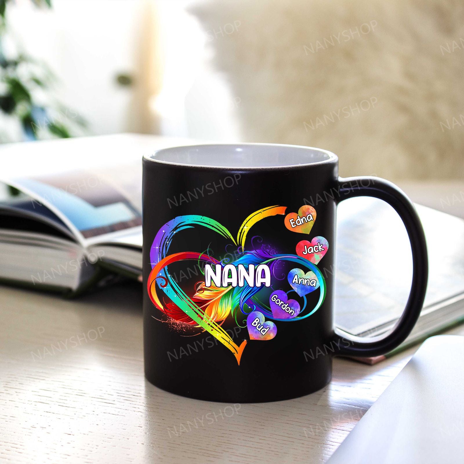 Mom Heart Mug