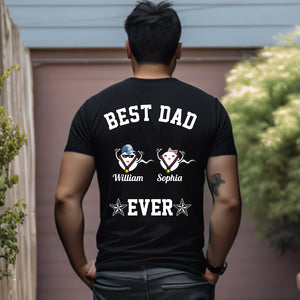 Personalized Best Mom/Dad Ever Kid T-shirt