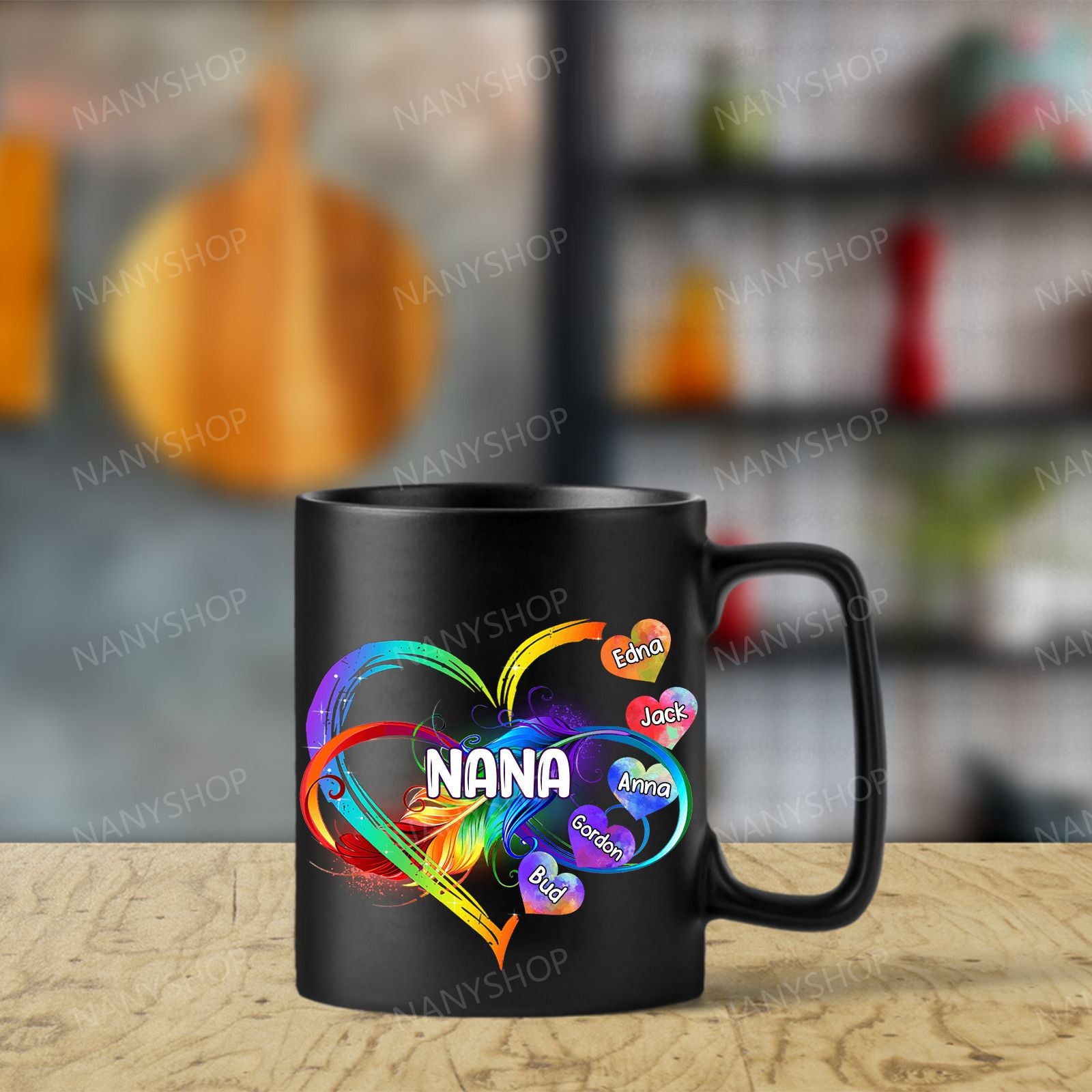 Mom, The Heart of the Family 11oz Coffee Mug