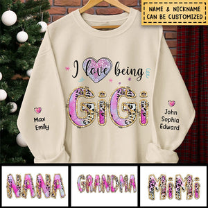 I'm That Gigi Family Personalized Sweatshirt Gift For Mom, Grandma