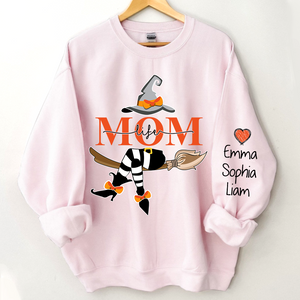 Personalized Grandma/Mom Life Witch Sweatshirt