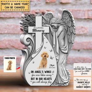 You were my favorite hello and my hardest goodbye- Personalized Memorial Acrylic Plaque