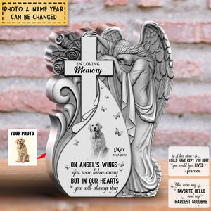 You were my favorite hello and my hardest goodbye- Personalized Memorial Acrylic Plaque