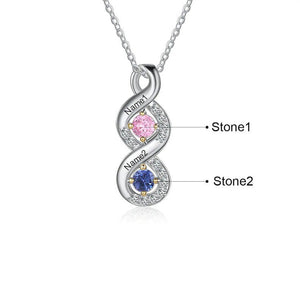 Birthstone Necklace for Mom, Personalized Jewelry, Gifts for Her