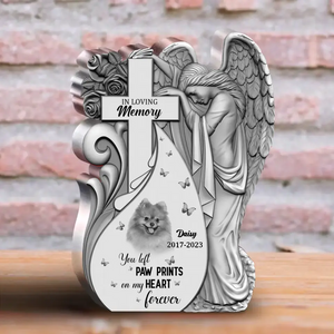 You were my favorite hello and my hardest goodbye- Personalized Memorial Acrylic Plaque