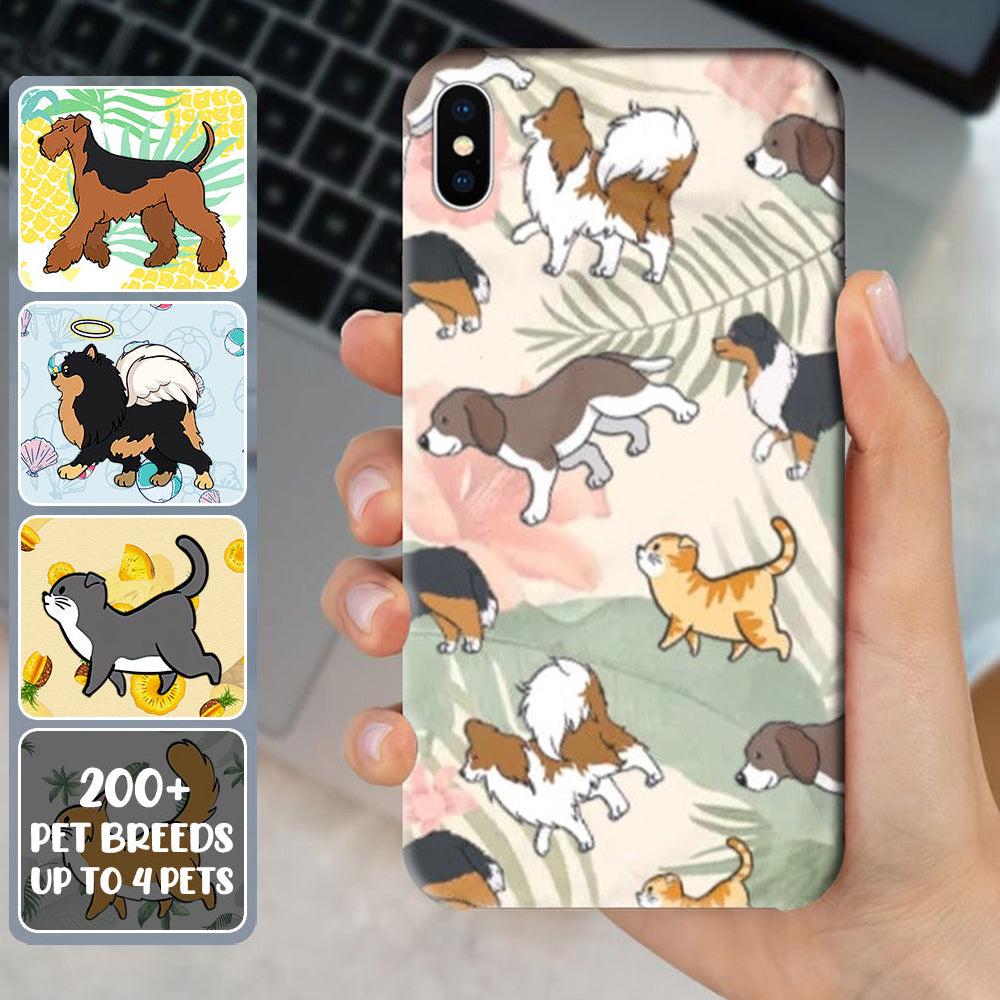 Dog & Cat Sunshine Personalized Phone Case