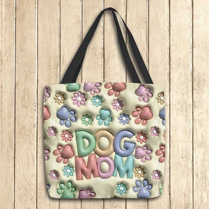 Dog Mom Personalized Dog Tote Bag