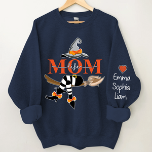 Personalized Grandma/Mom Life Witch Sweatshirt
