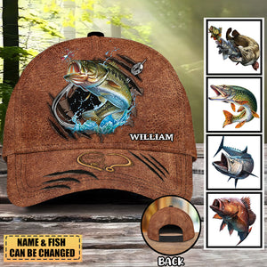 Personalized Fishing Lover Classic Cap V5