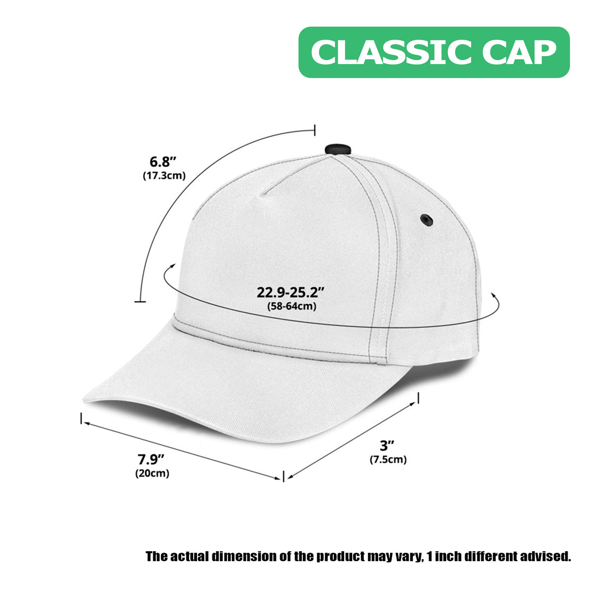 Personalized Dog Classic Cap