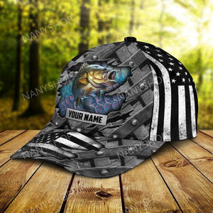 Personalized Crack Fishing Classic Cap