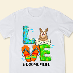 Personalized Gift For Dog Lovers Beach Summer Vacation T-shirt