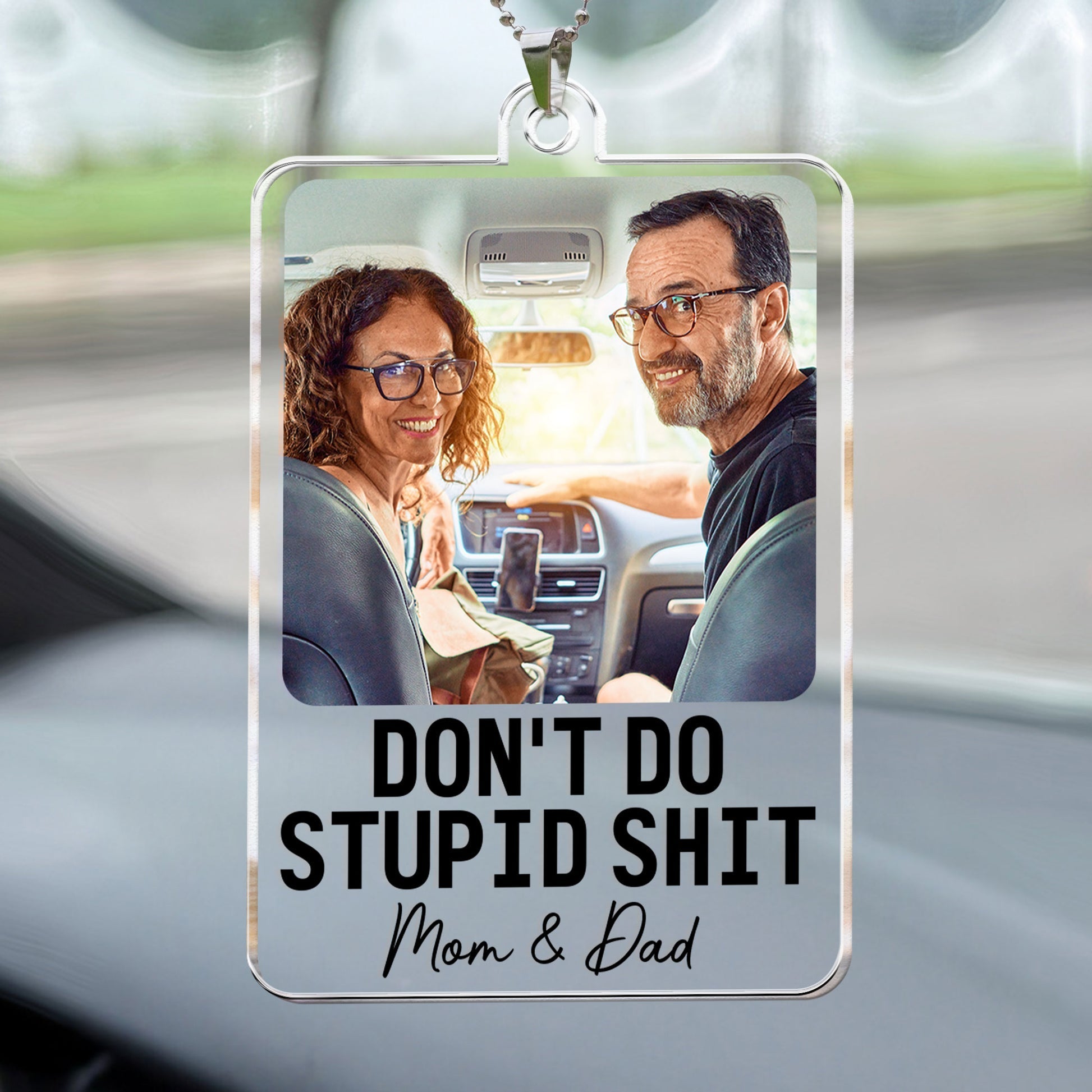 Personalized Drive Safe Car Ornament