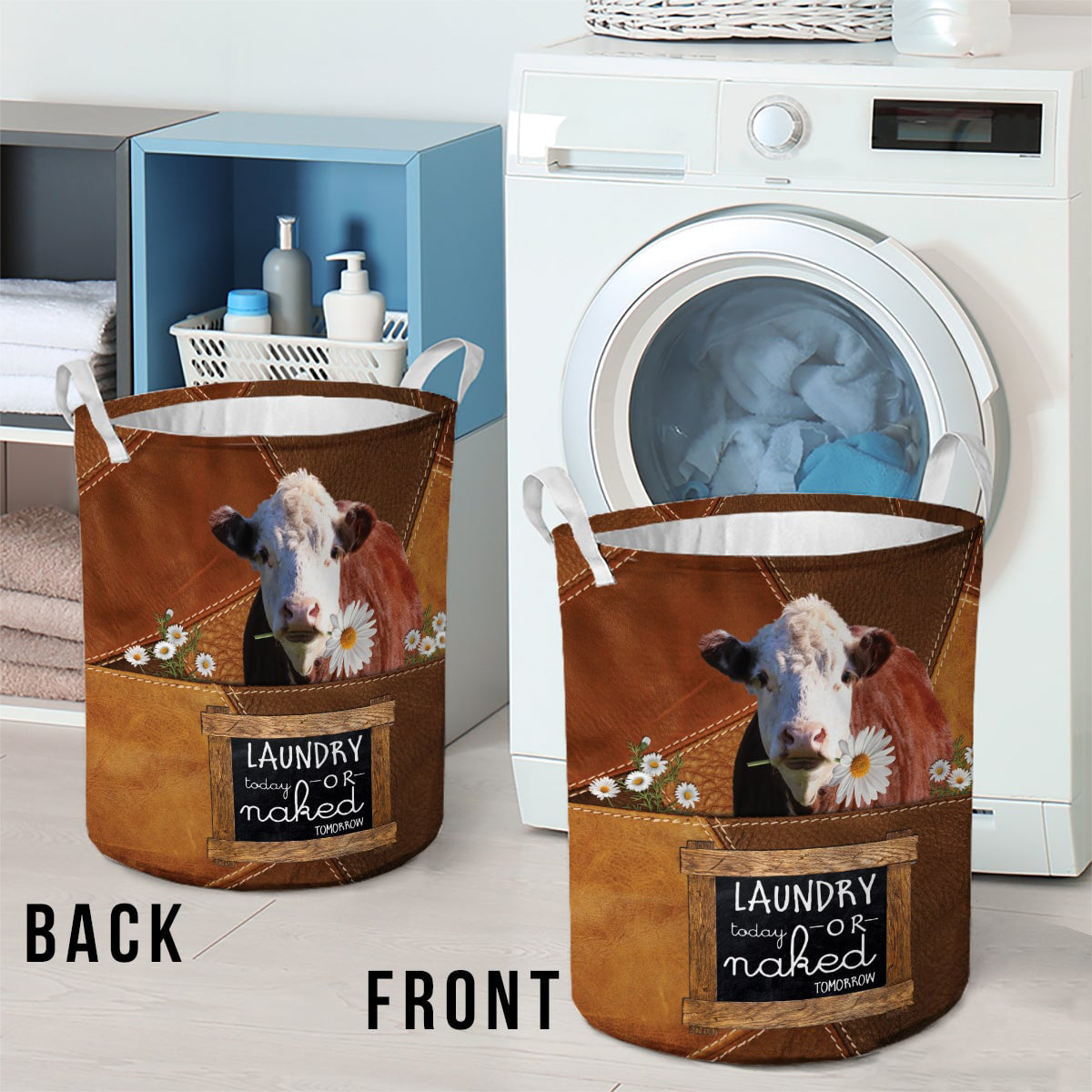 Hereford-laundry today or naked tomorrow laundry basket