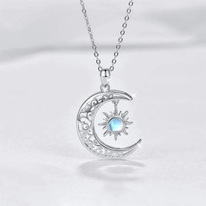 To My Sister-Moon Necklace