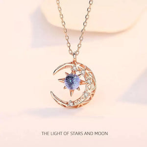 To My Sister-Moon Necklace