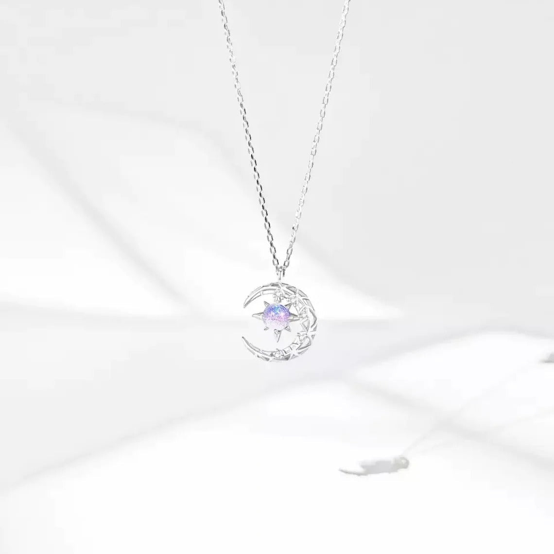 To My Sister-Moon Necklace