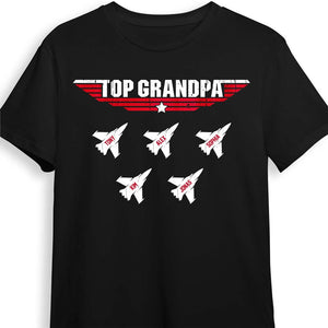 Personalized Gift Top Grandpa/Dad T-Shirt