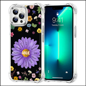 Personalized Gift For Grandma Mom Flower Space Phone case
