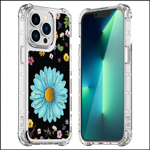 Personalized Gift For Grandma Mom Flower Space Phone case