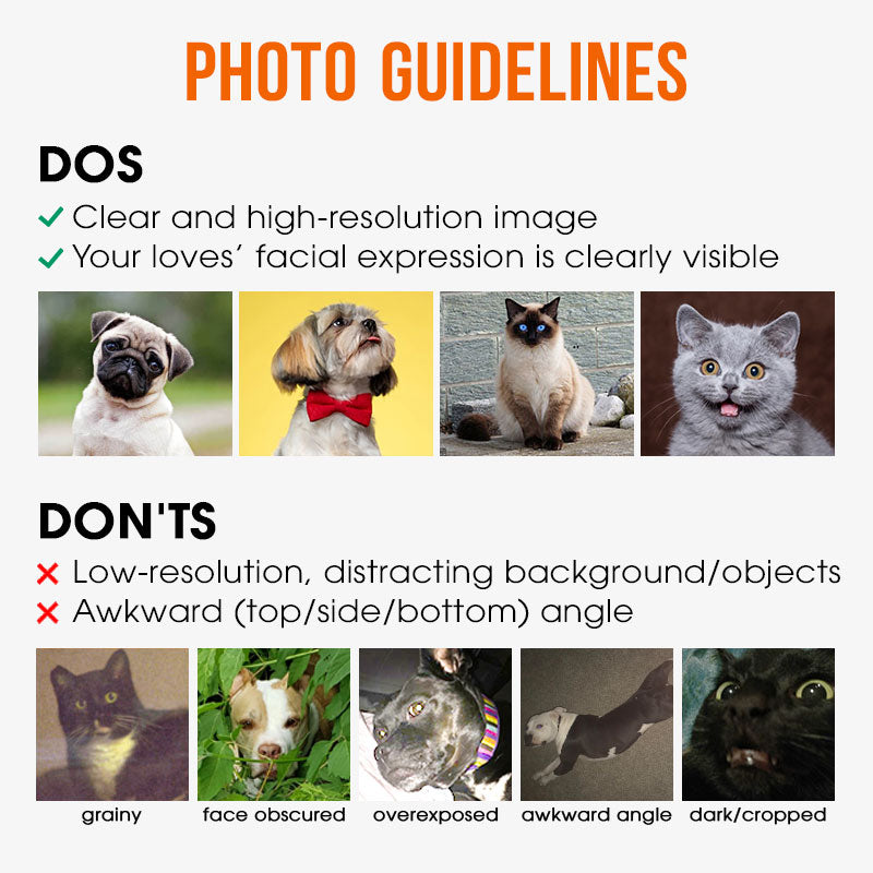 Pet On Angel Wings - Personalized Custom Photo Acrylic Ornament - Christmas Gift