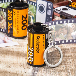 Custom Colorful Camera Roll Keychain Romantic Gifts