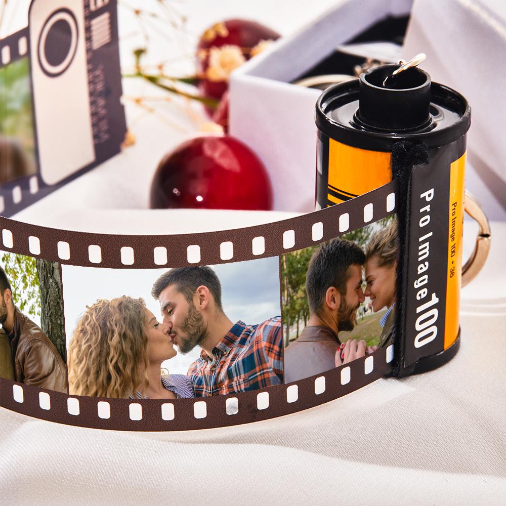 Custom Colorful Camera Roll Keychain Romantic Gifts