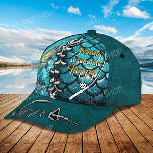 Personalized Fishing Lover Classic Cap V4