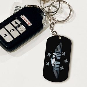 Personalized Stainless Steel Keychain