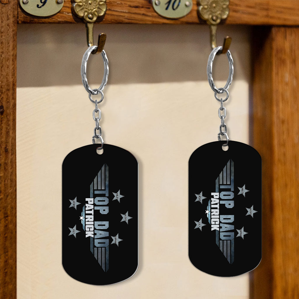 Personalized Stainless Steel Keychain