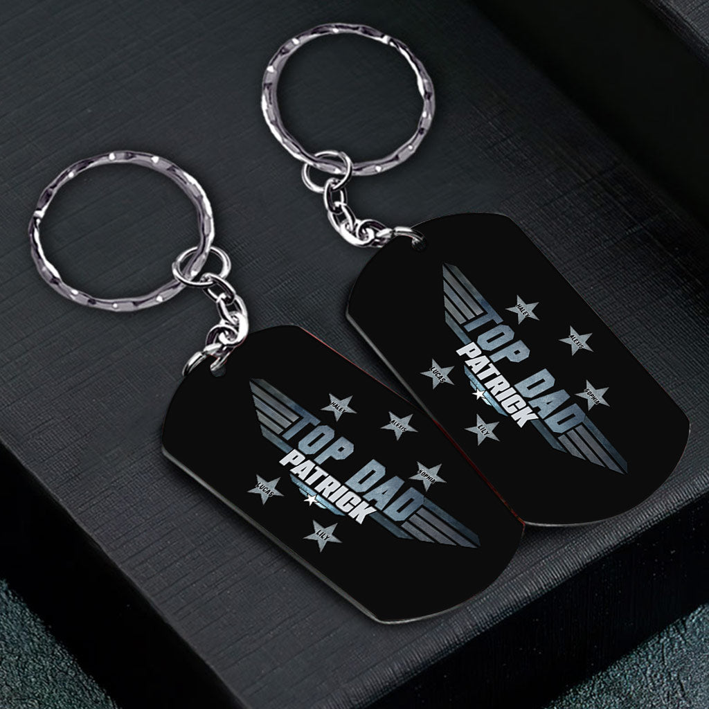 Personalized Stainless Steel Keychain