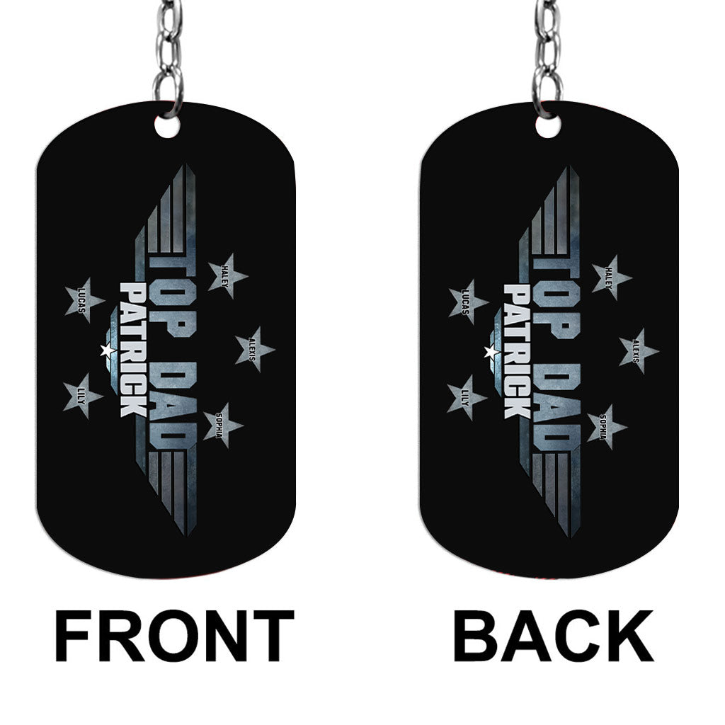 Personalized Stainless Steel Keychain