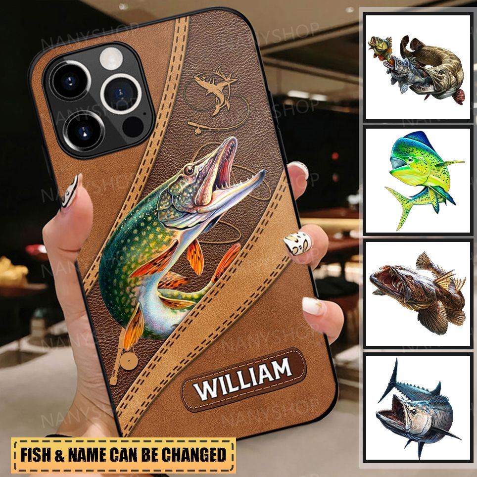 Personalized Fishing Lover Phonecase