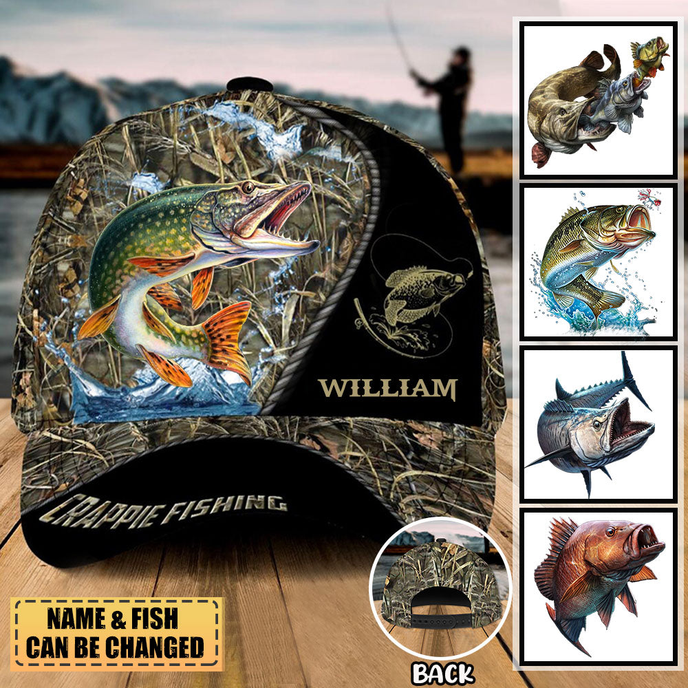 Personalized Fishing Lover Classic Cap V3