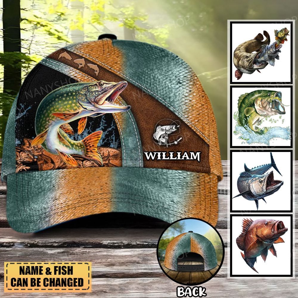 Personalized Fishing Lover Classic Cap V2