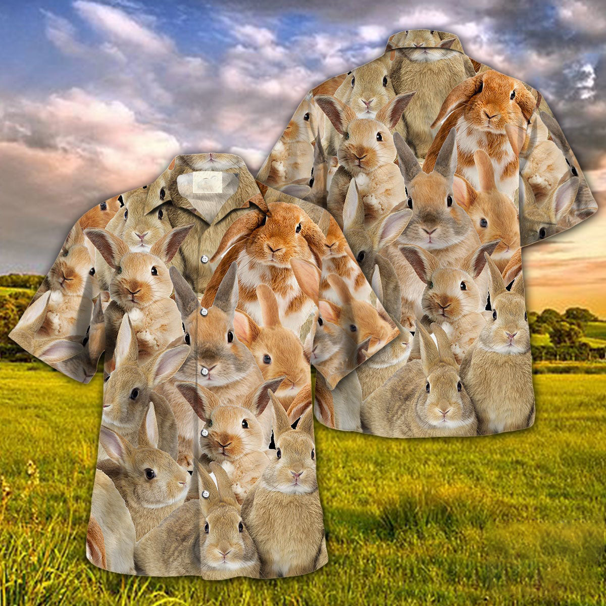 Rabbit Herd Hawaiian Shirt