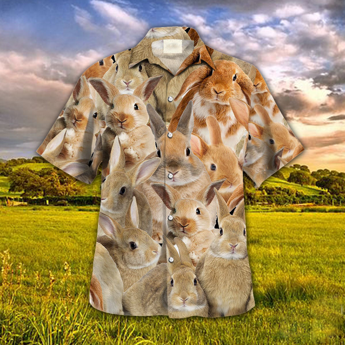 Rabbit Herd Hawaiian Shirt