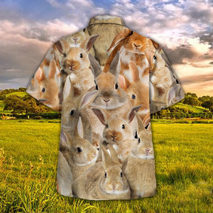 Rabbit Herd Hawaiian Shirt