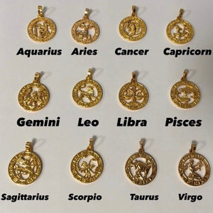 12 Constellation Zodiac Sign Necklace