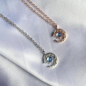 To My Sister-Moon Necklace