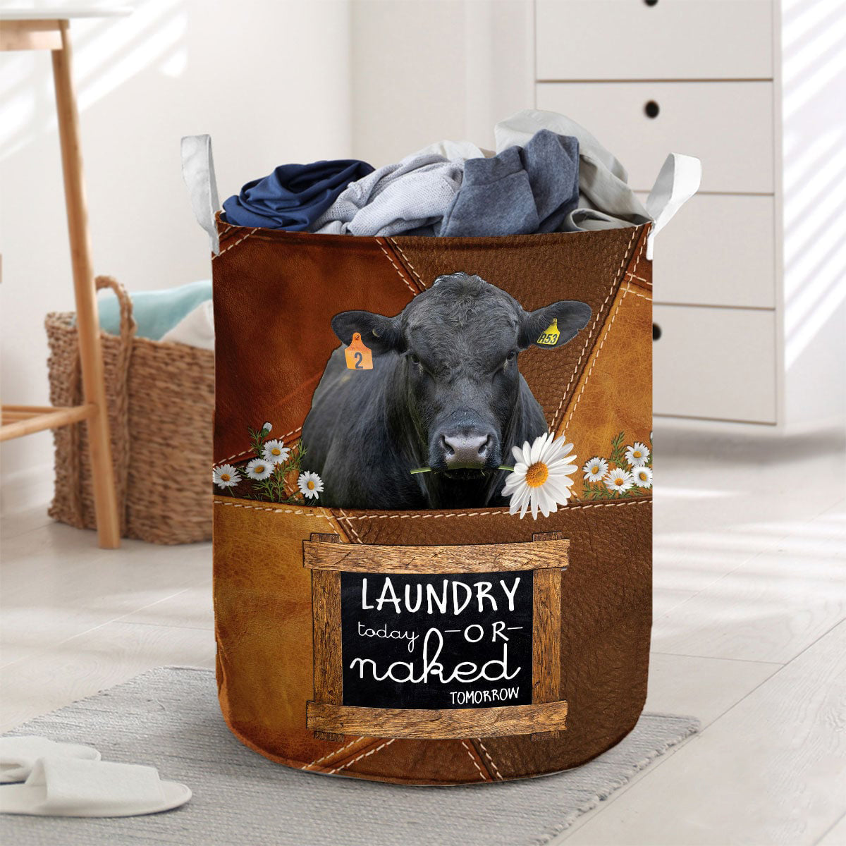 Brangus1-laundry today or naked tomorrow laundry basket