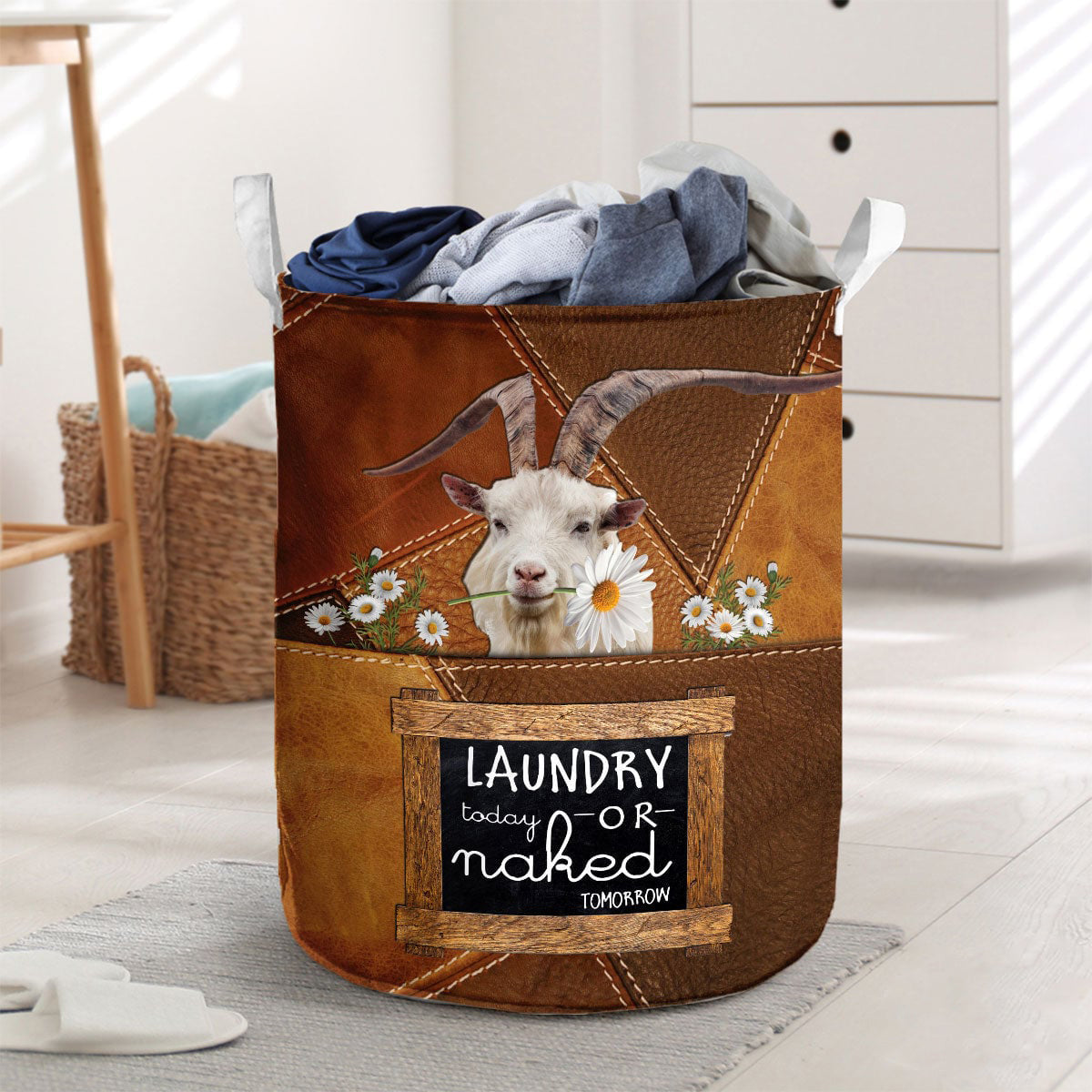 CASHMERE-laundry today or naked tomorrow laundry basket