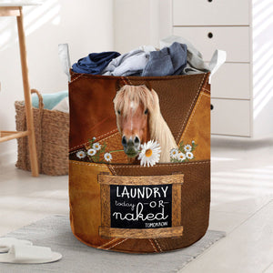 Gaited Breeds-laundry today or naked tomorrow laundry basket