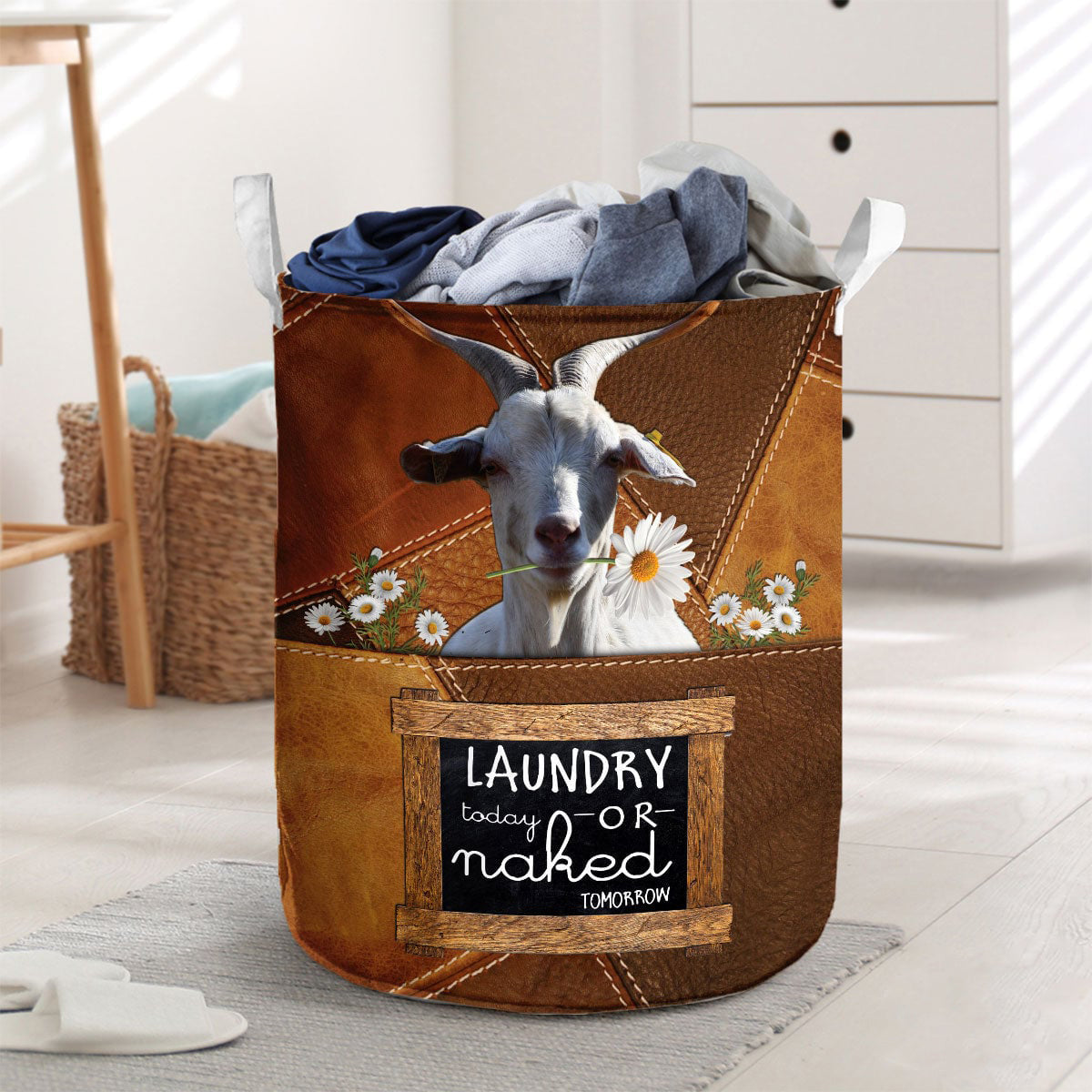 Kiko-laundry today or naked tomorrow laundry basket