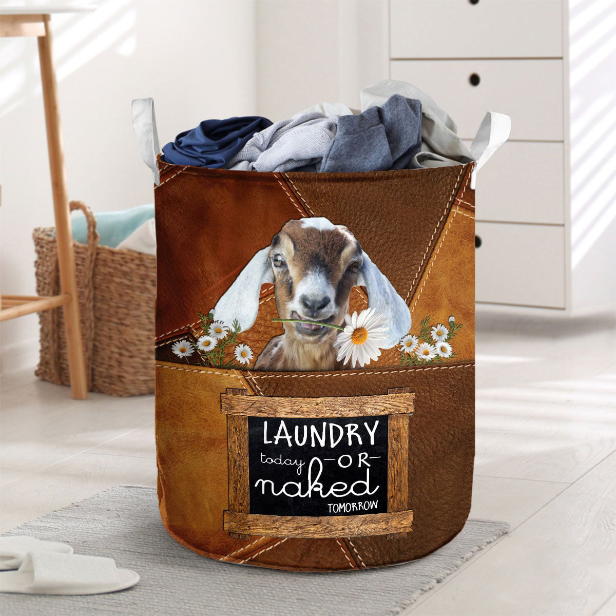 Nubian-laundry today or naked tomorrow laundry basket